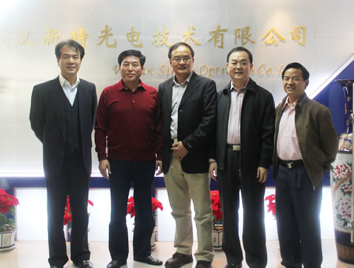 武漢市人民政府副秘書長高丹彥、武漢市僑聯(lián)主席秦鋒等一行到我司調(diào)研