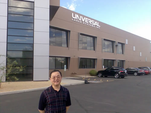 我司陳義紅博士到美國Universal公司培訓(xùn)